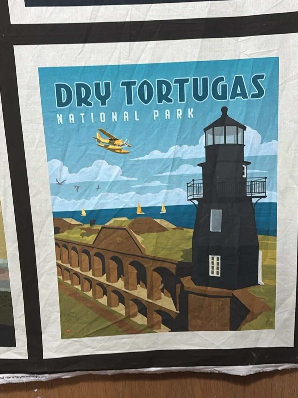 Florida National Parks tapestry 45 x 36